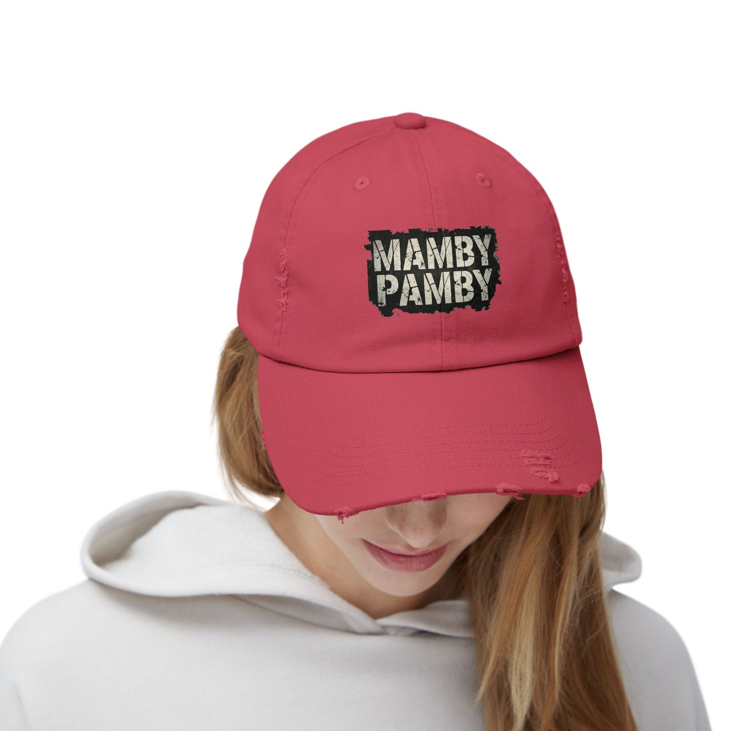 Mamby Pamby Distressed Hat