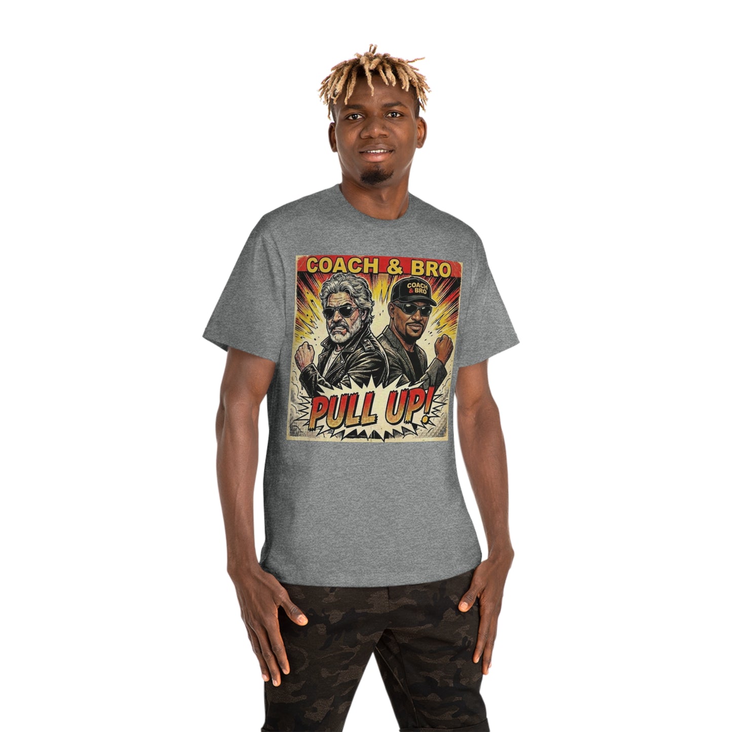 Coach & Bro 'Pull Up!' T-Shirt