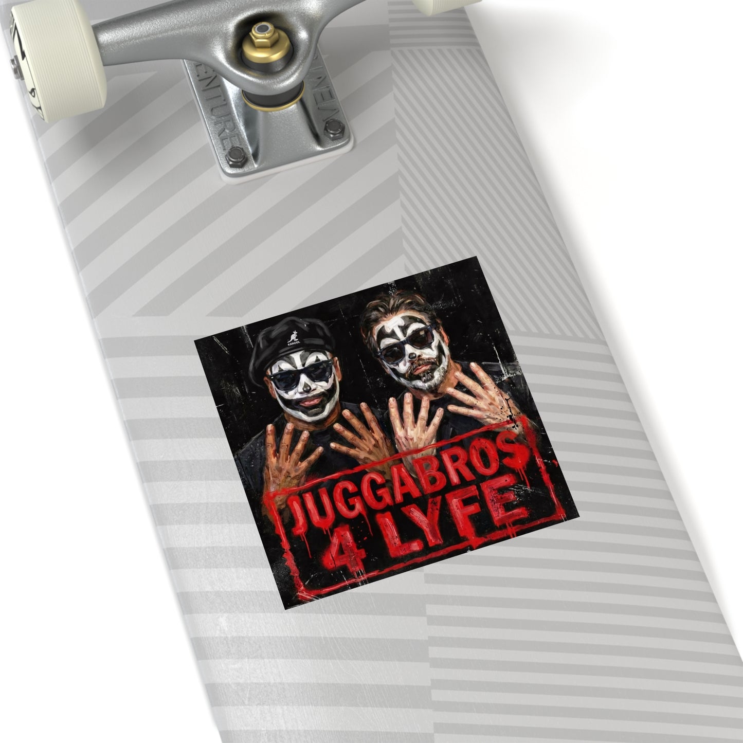 Juggabros 4 Lyfe Square Sticker — Coach and Bro