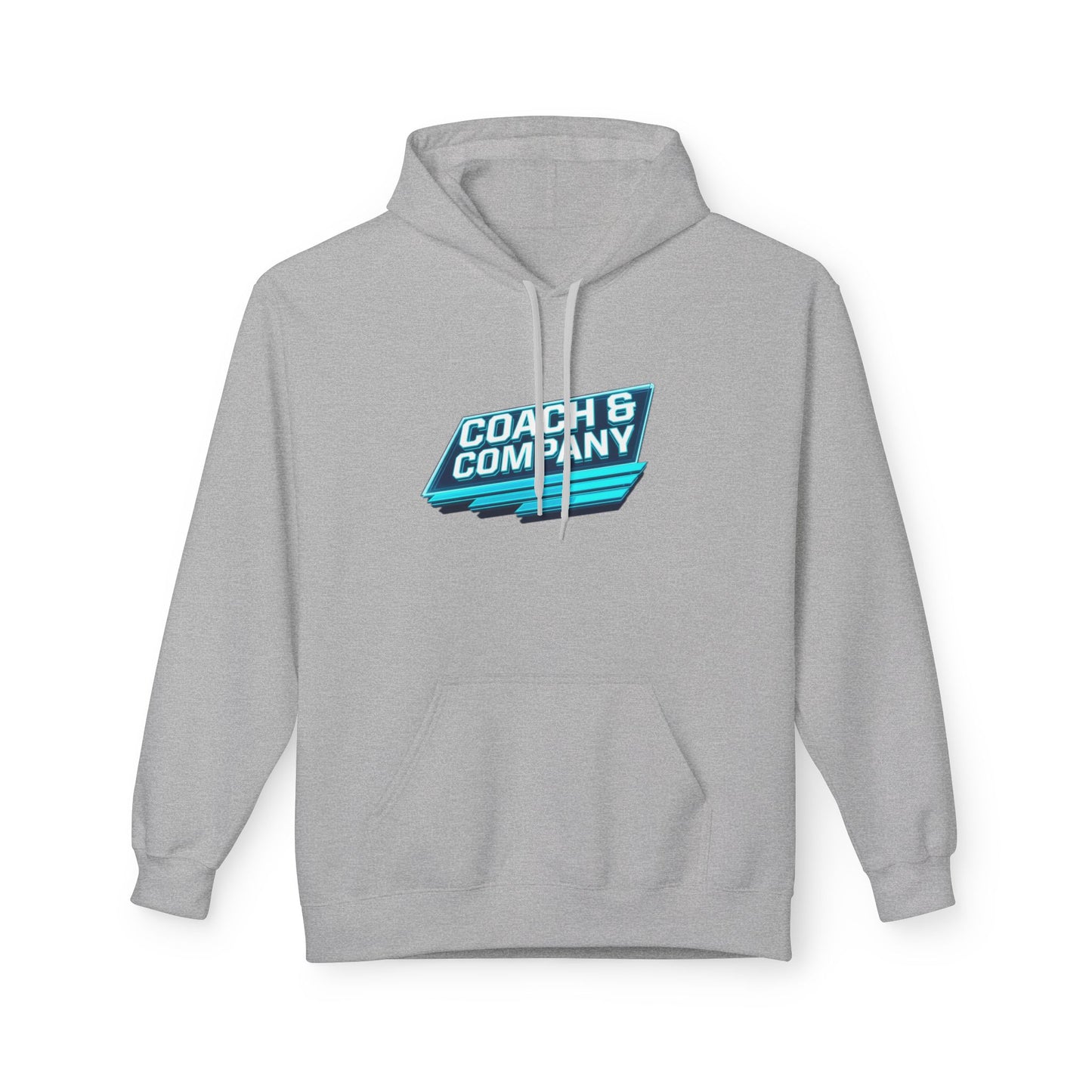 Coach and Company Logo Hoodie — Retro Athletic Pullover for Sports Fans and Creators