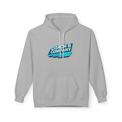 Coach and Company Logo Hoodie — Retro Athletic Pullover for Sports Fans and Creators