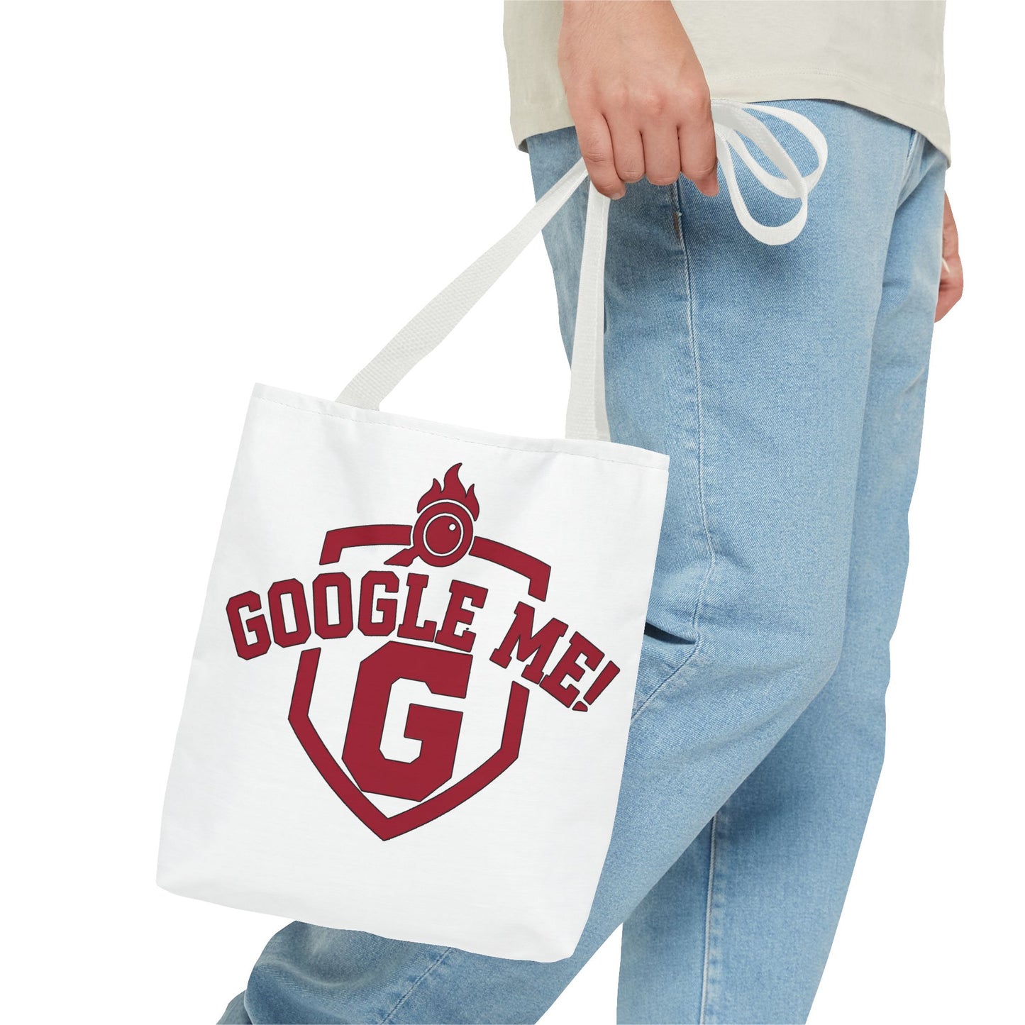 Google Me! Shield Tote Bag
