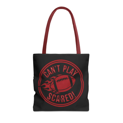 Can't Play Scared Tote Bag (Black)