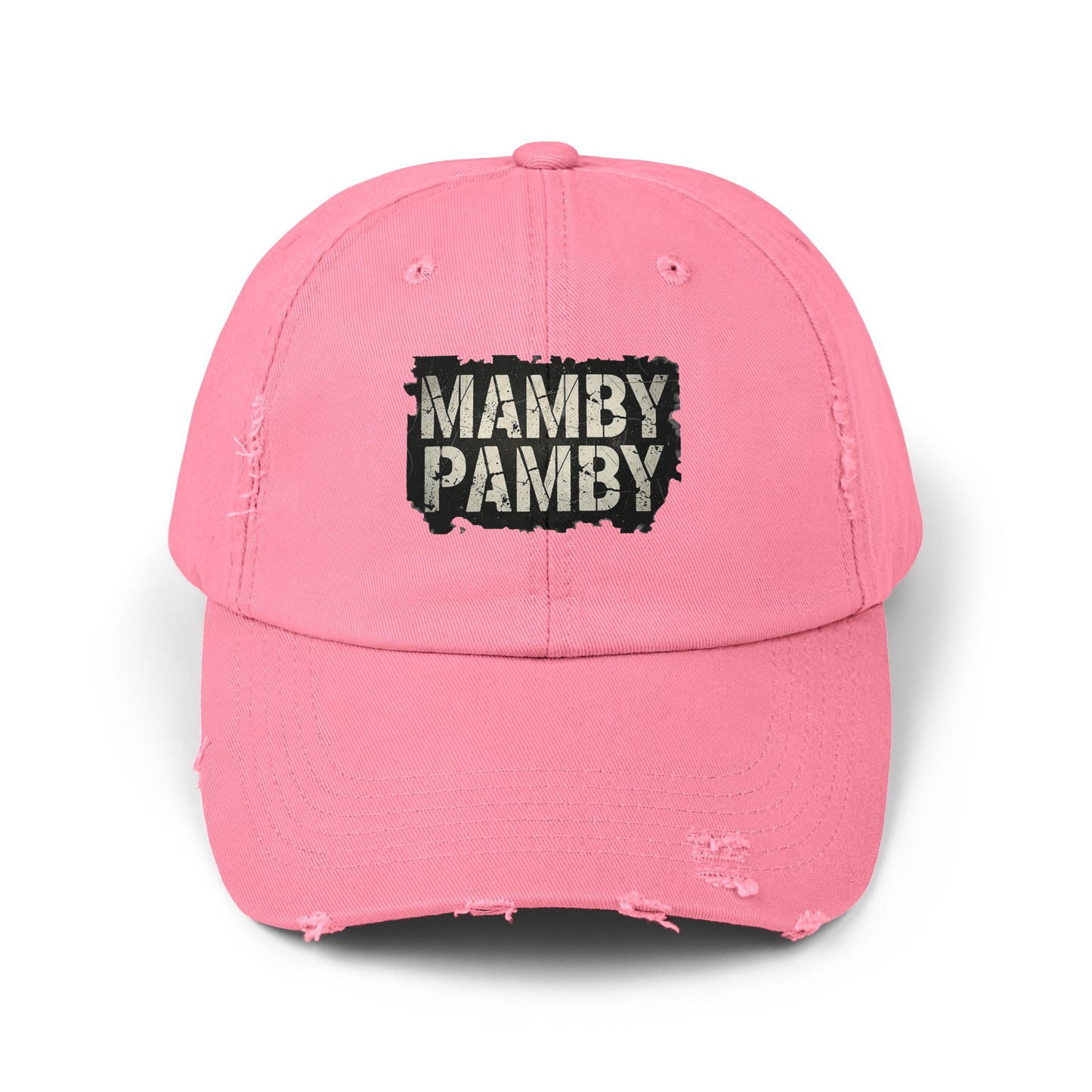 Mamby Pamby Distressed Hat