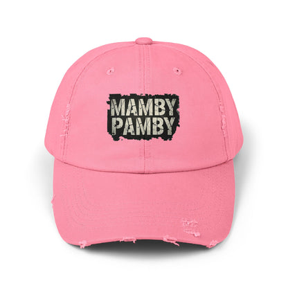 Mamby Pamby Distressed Hat