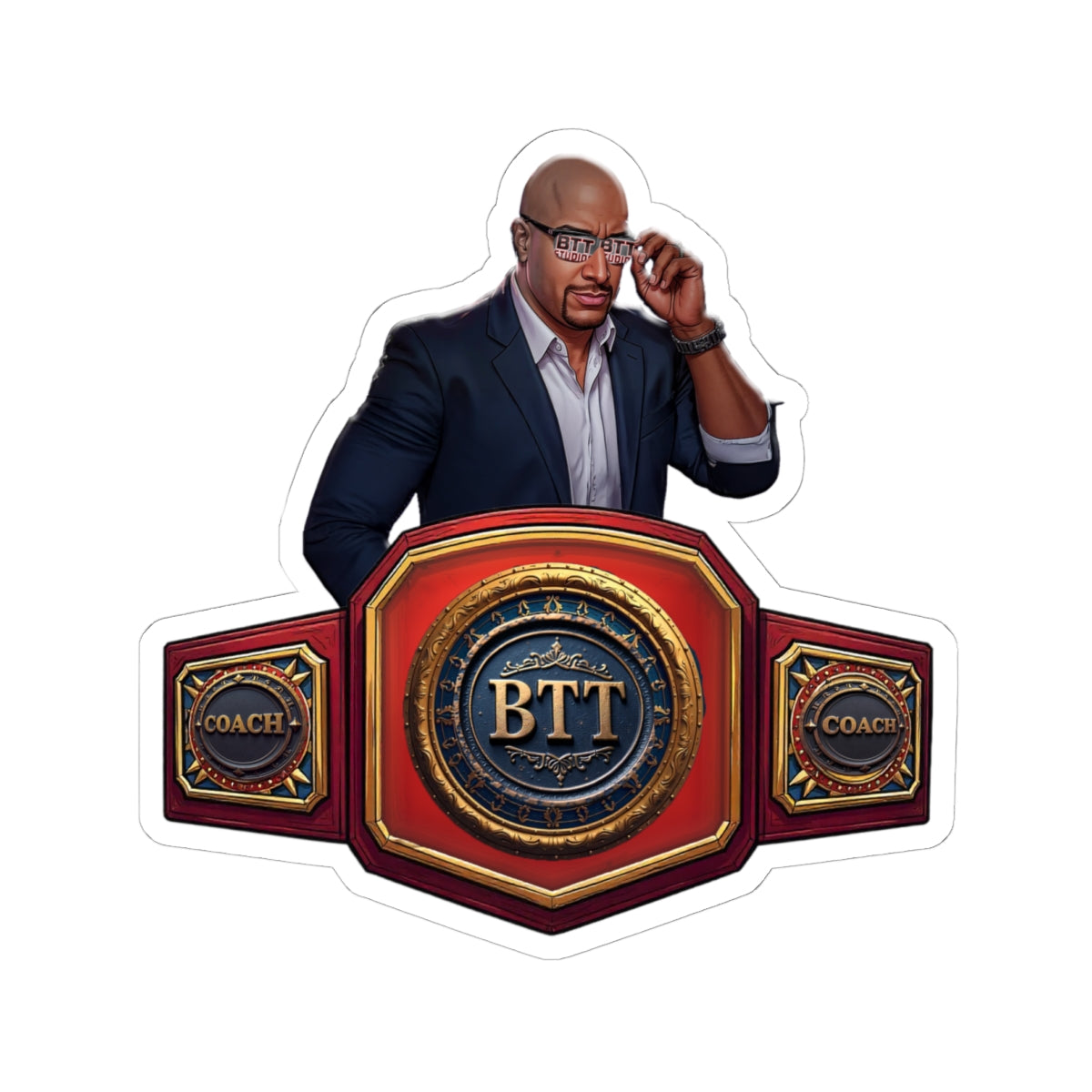 BTT Coach Rules Stickers