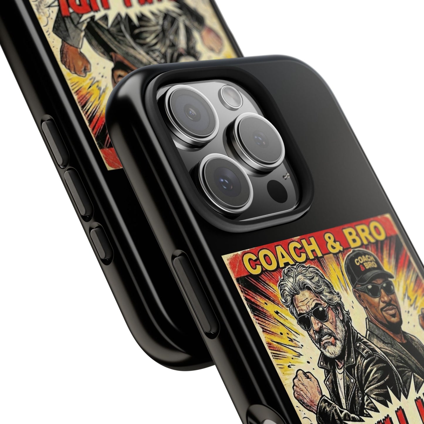 Tough Phone Case — “Coach & Bro” Pull Up! Protective Phone Cover