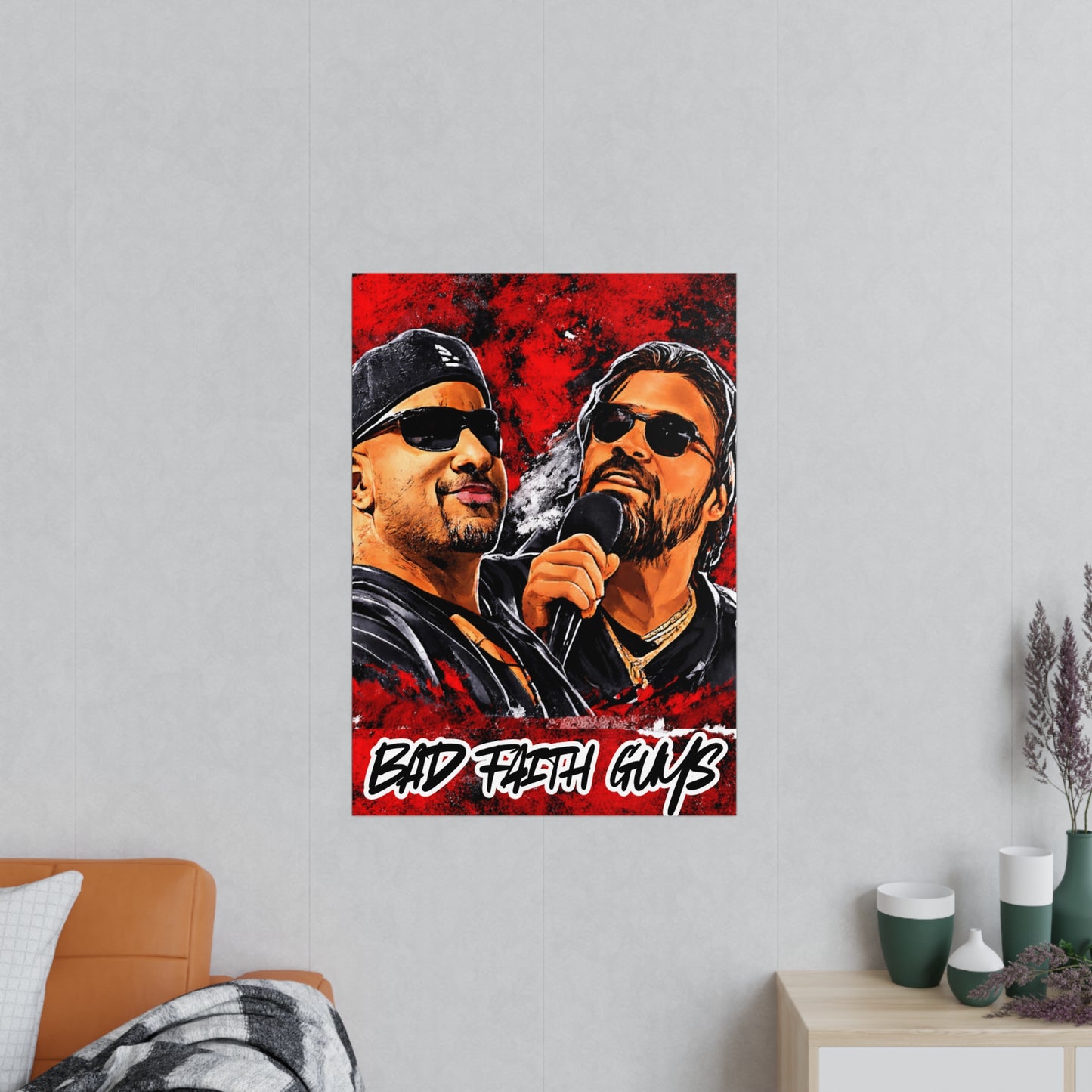 Photopaper Poster - "Bad Faith Guys" /Coach and Bro