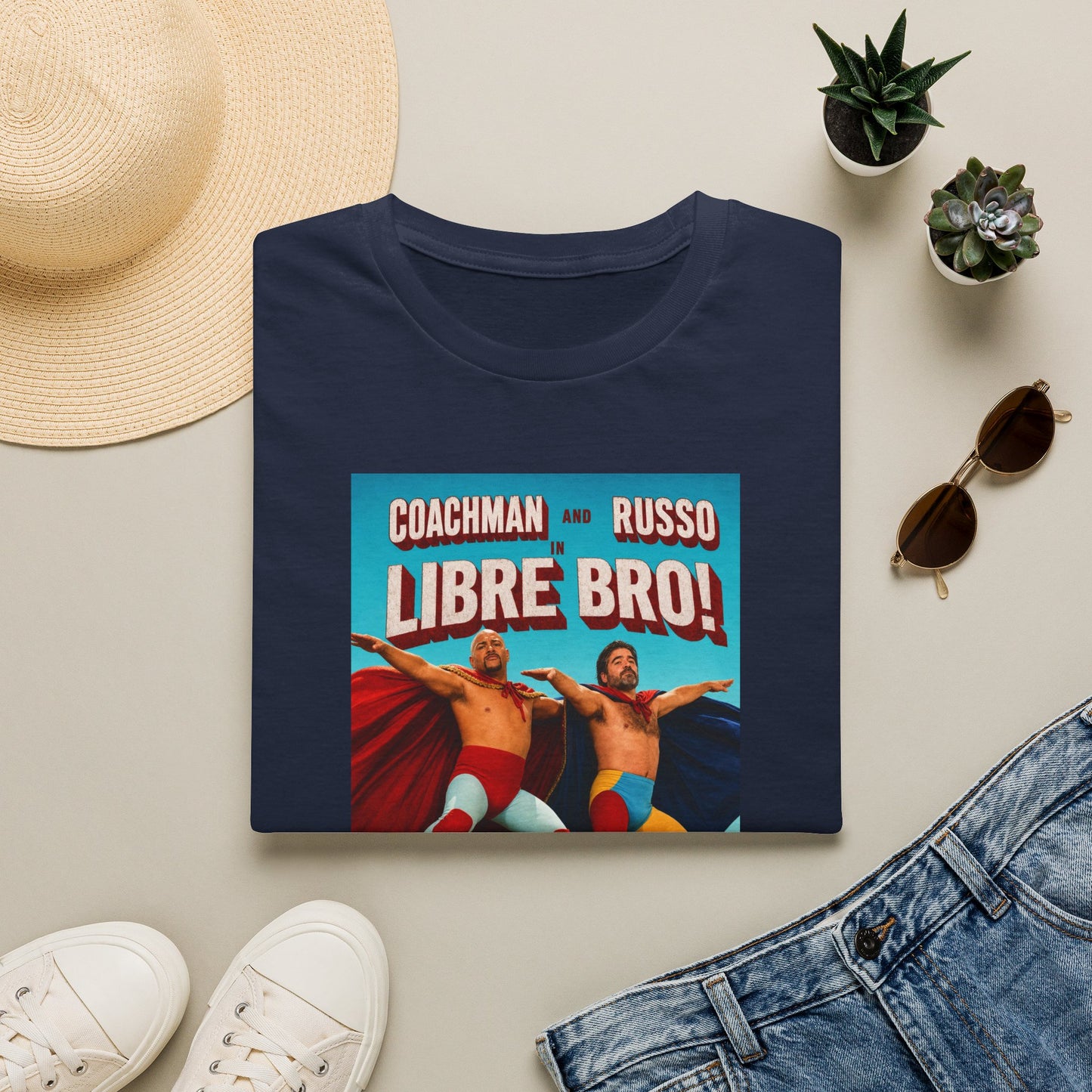 Libre Bro! Wrestling  T-Shirt — Coachman & Russo/Coach and Bro