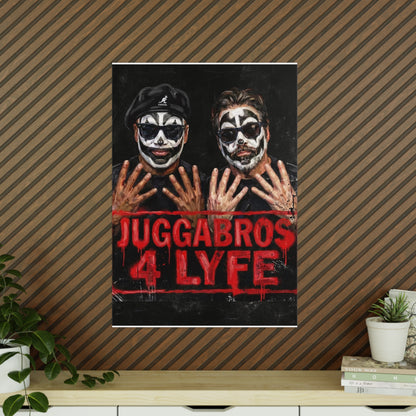 Juggabros 4 Lyfe Photopaper Poster — Coach and Bro
