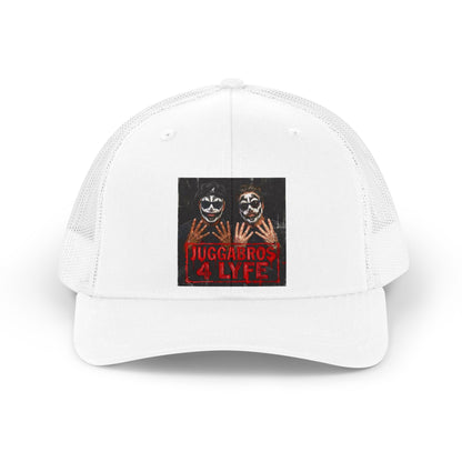 Juggabros 4 Lyfe Graphic Cap--Retro Trucker Hat /Coach and Bro