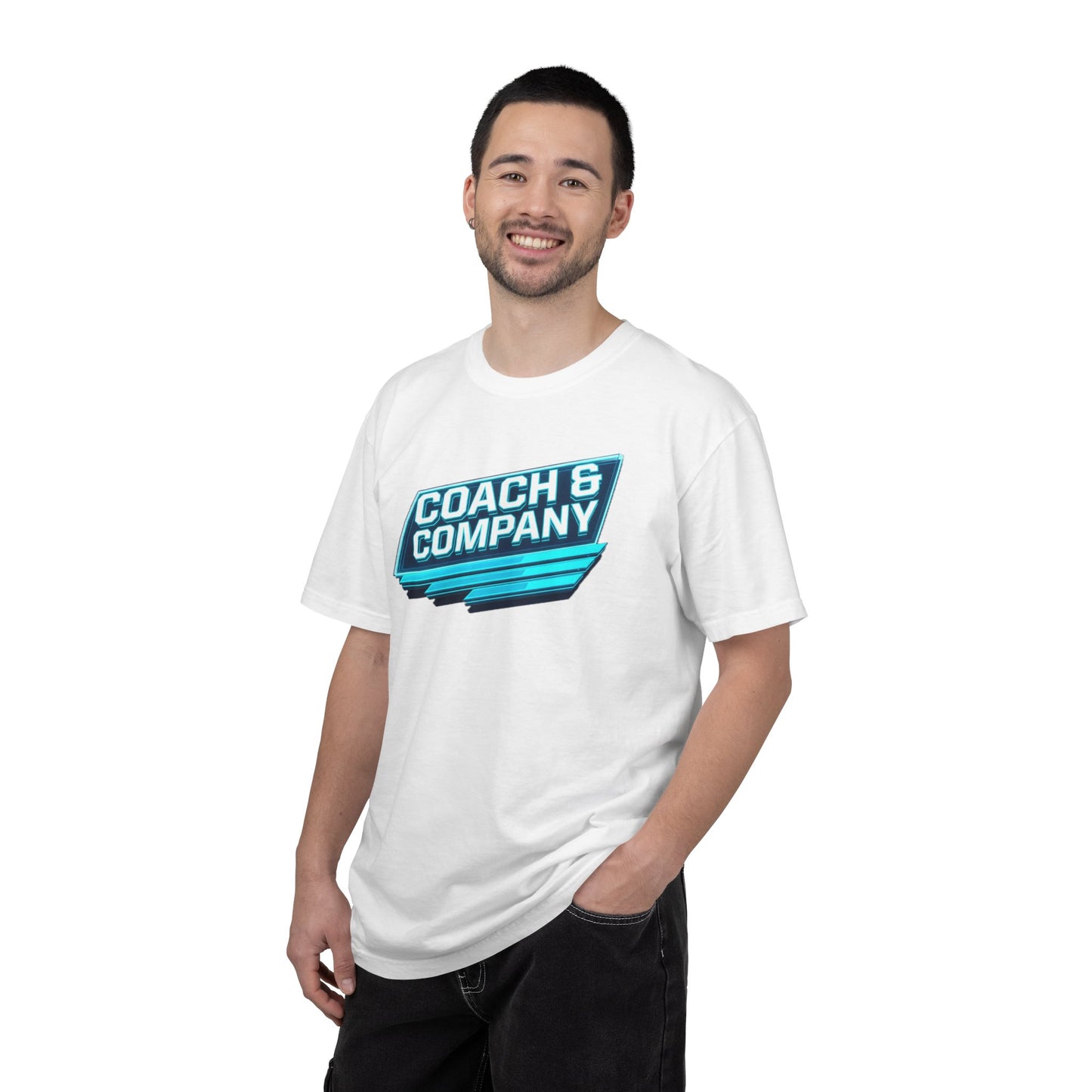 Coach & Company Retro Logo T-Shirt — Vintage Athletic Streetwear