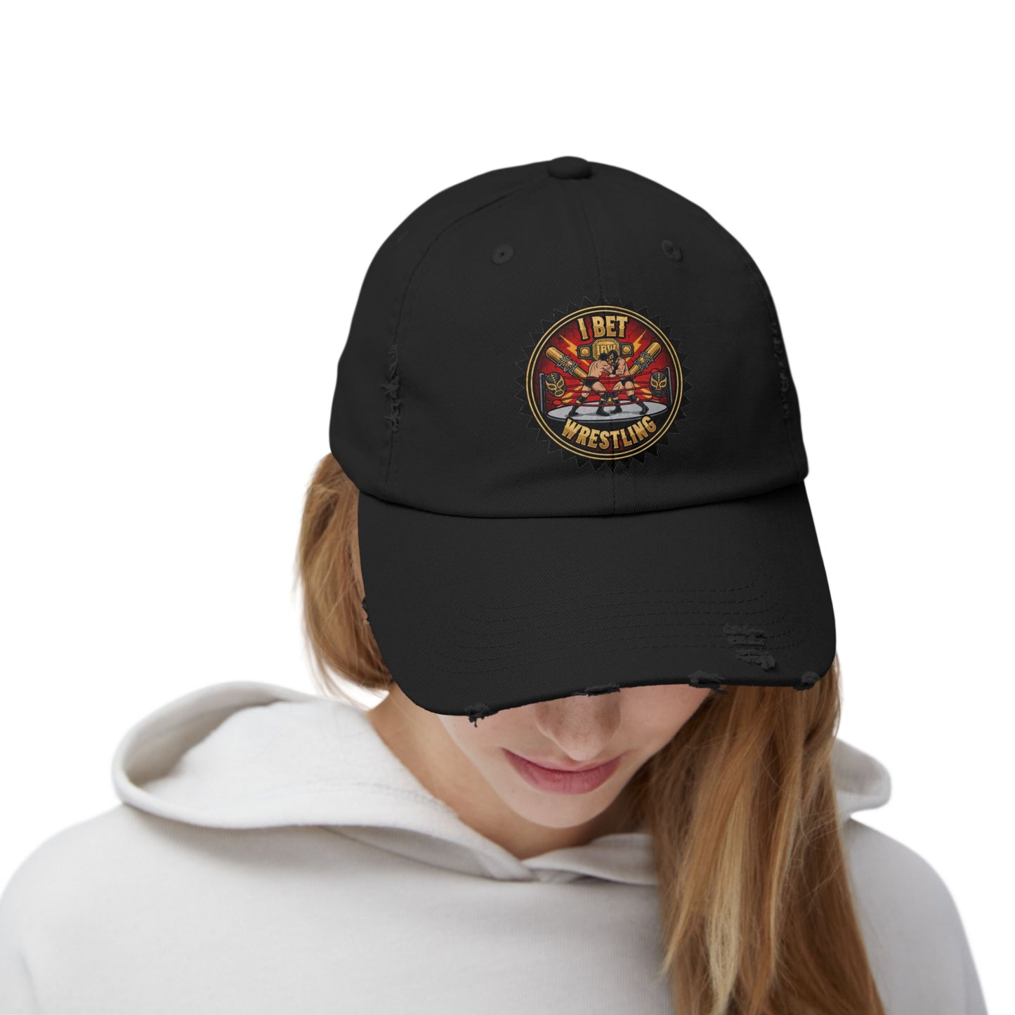 I Bet Wrestling Ring Hats