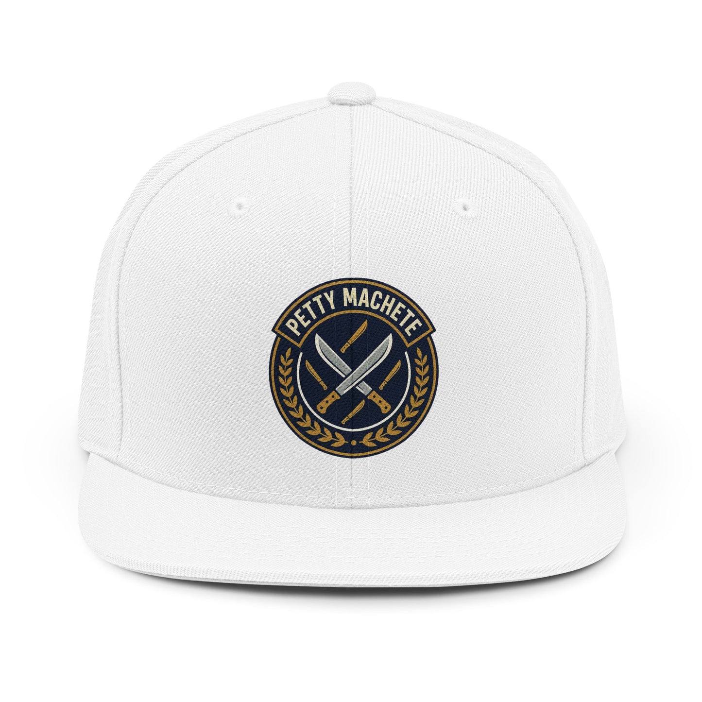 Snapback Hat — 'Petty Machete' Embroidered Patch Cap/Coach and Company
