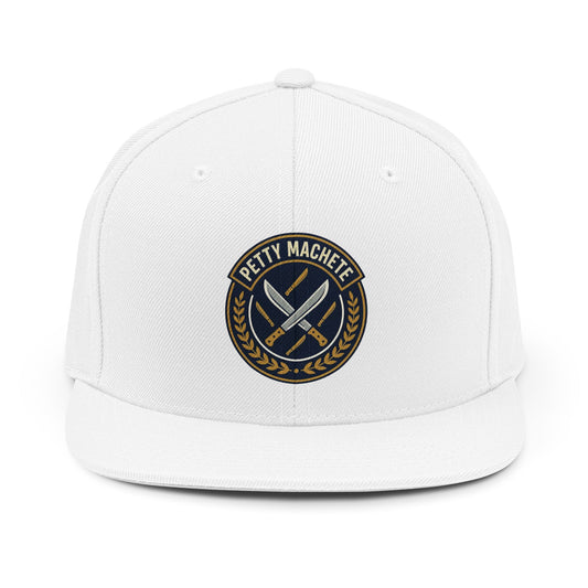 Snapback Hat — 'Petty Machete' Embroidered Patch Cap/Coach and Company