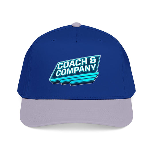 Coach & Company 2026 Baseball Cap  — Retro Embroidered Mid-Profile Hat