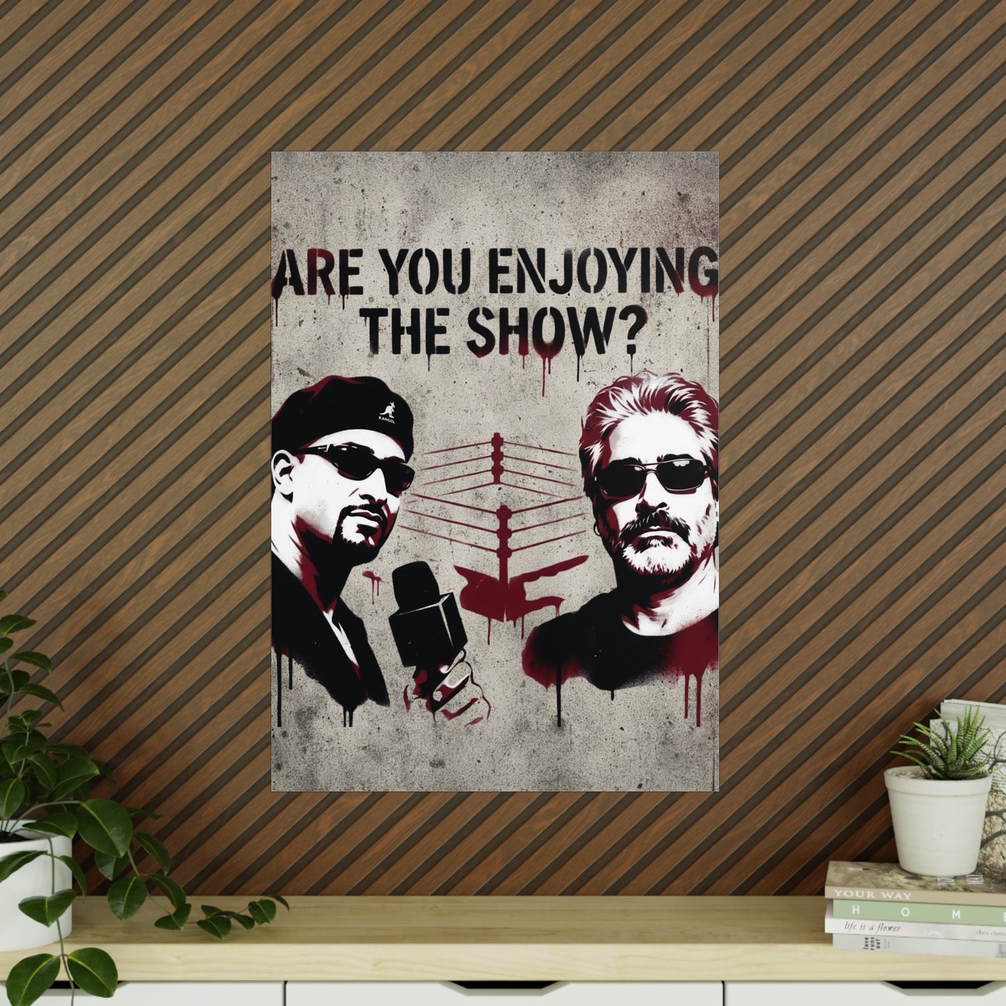 Are You Enjoying The Show? Photopaper Poster –Coach and Bro