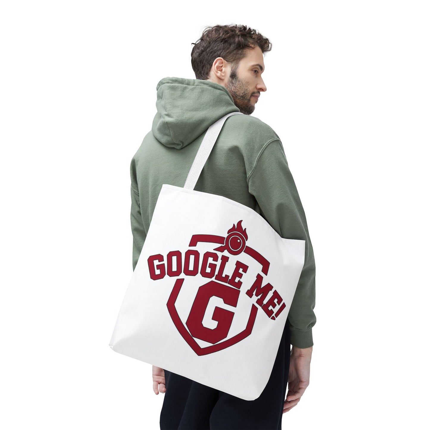 Google Me! Shield Tote Bag
