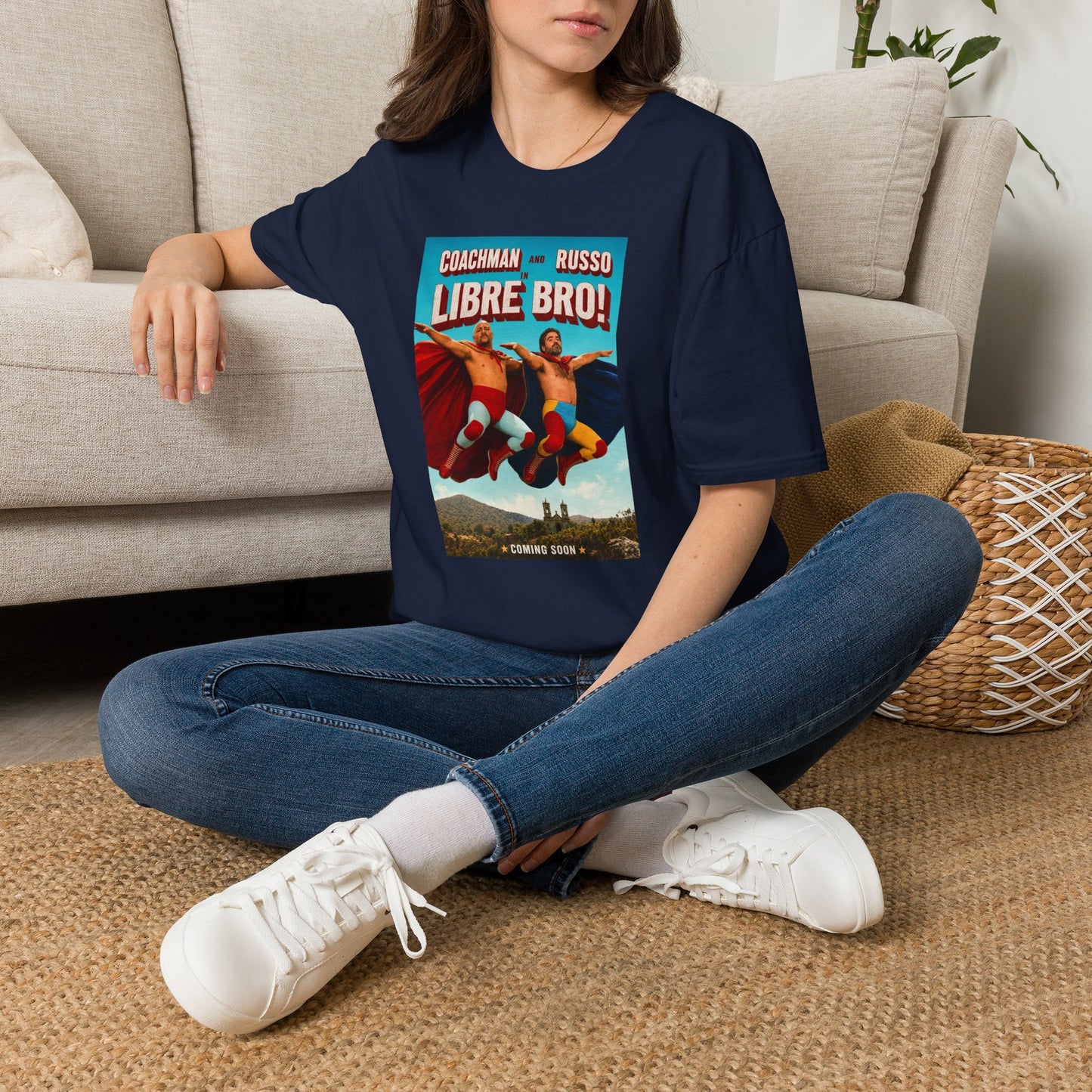 Libre Bro! Wrestling  T-Shirt — Coachman & Russo/Coach and Bro