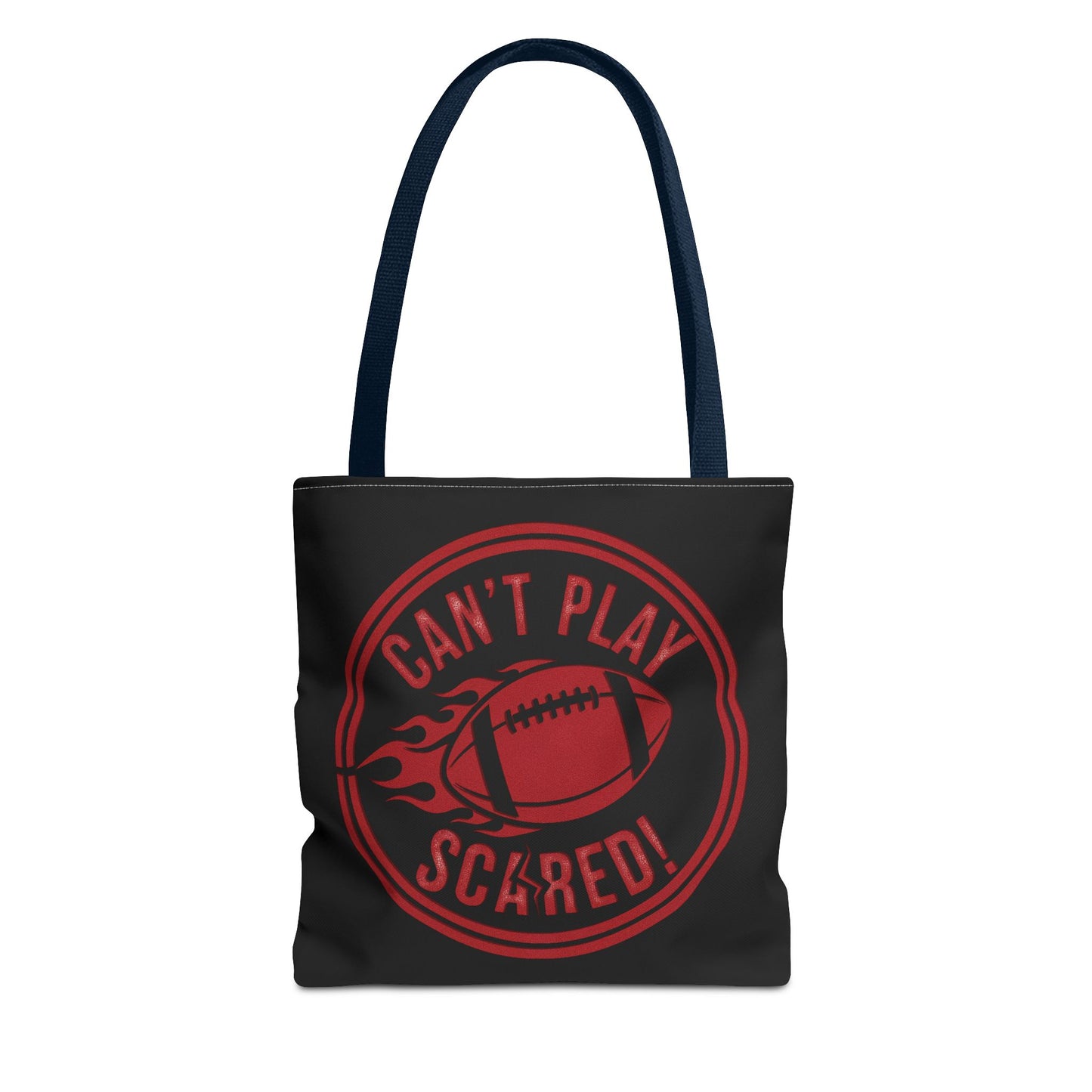 Can't Play Scared Tote Bag (Black)