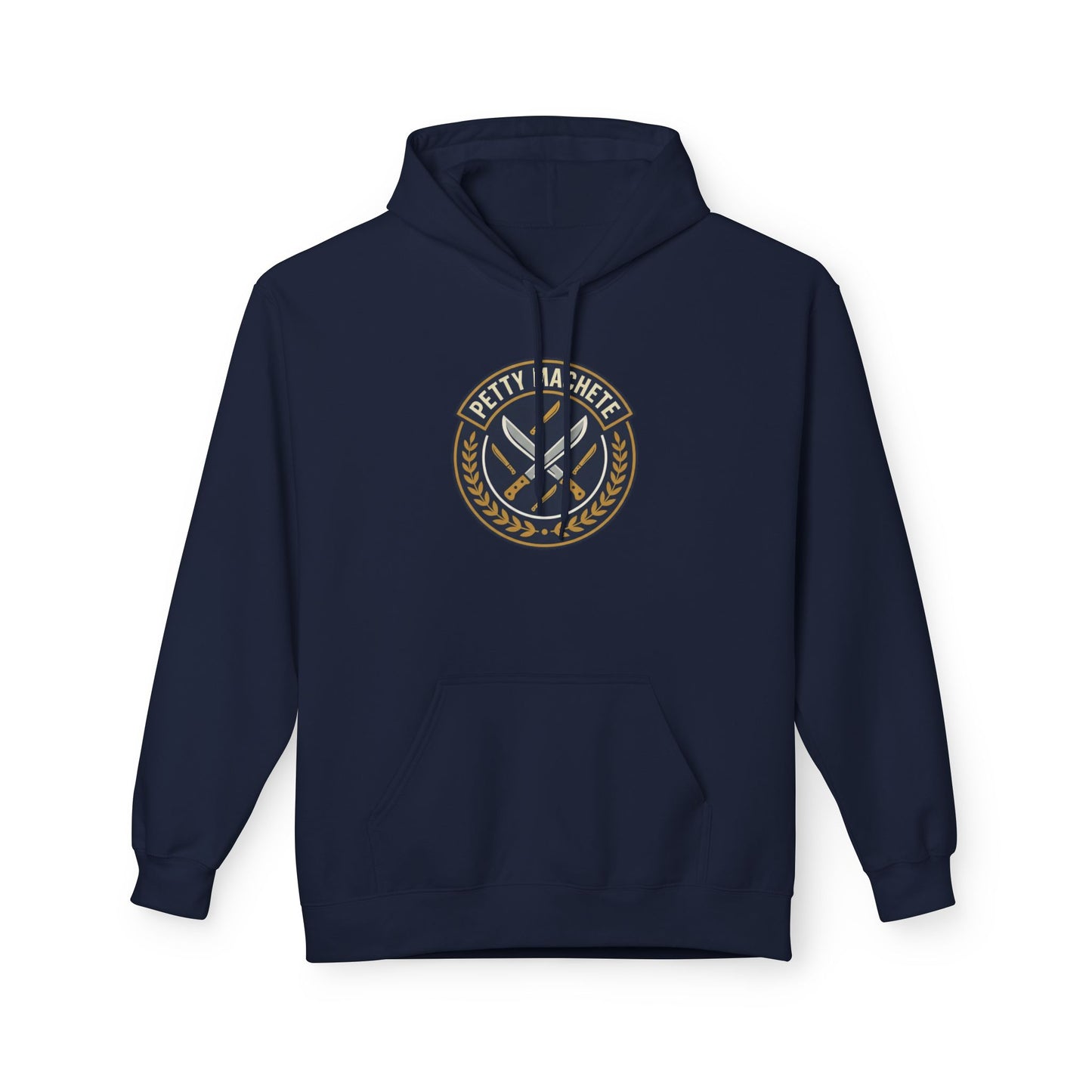 Petty Machete emblem Hoodie — Logo Pullover/Coach and Company