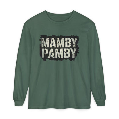 Mamby Pamby Long Sleeve T-Shirt (Mult Colors)