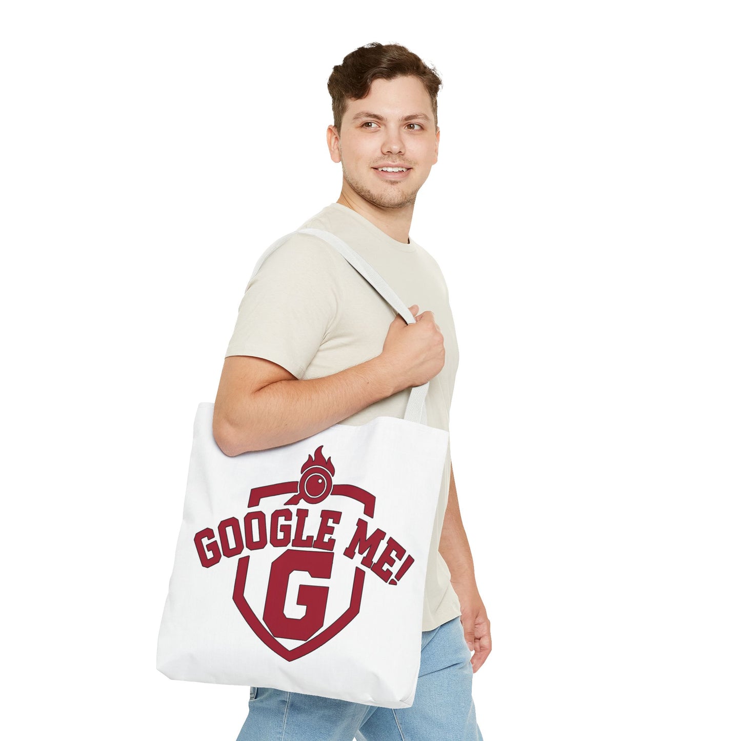 Google Me! Shield Tote Bag