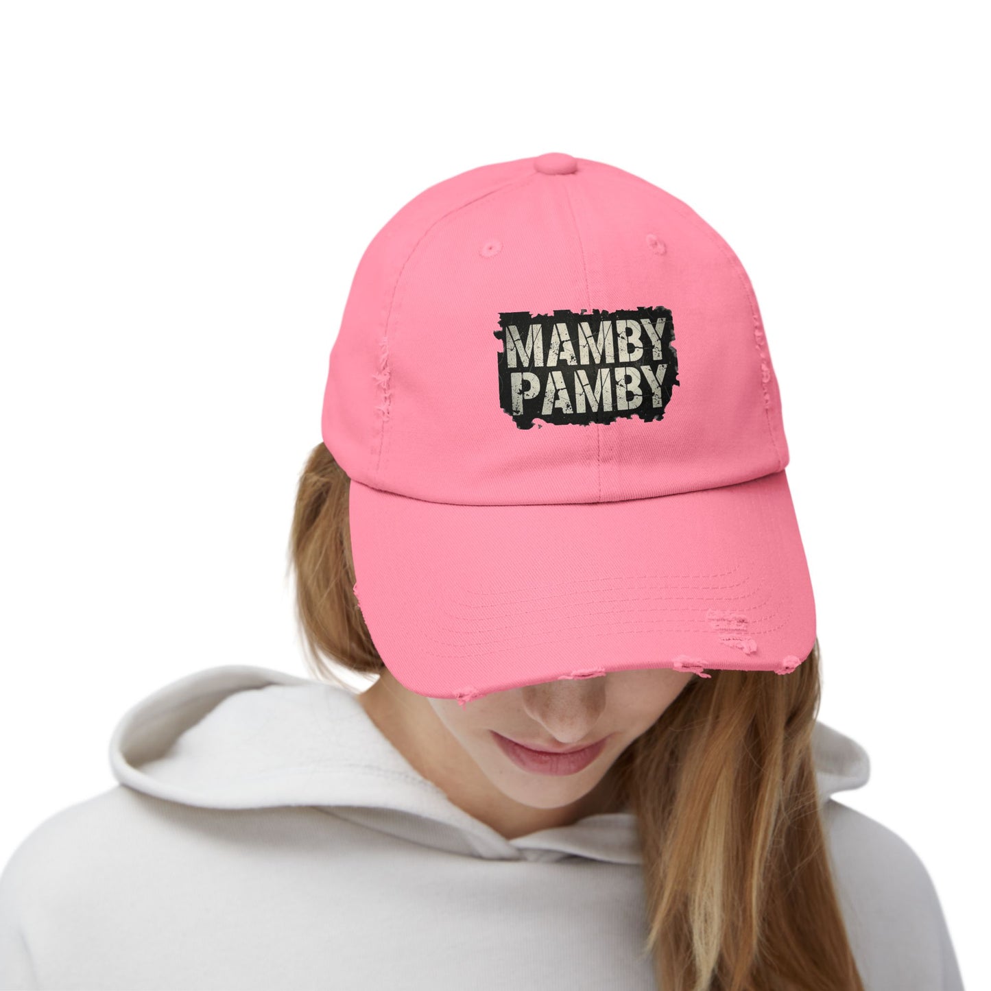 Mamby Pamby Distressed Hat