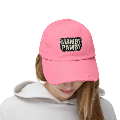 Mamby Pamby Distressed Hat