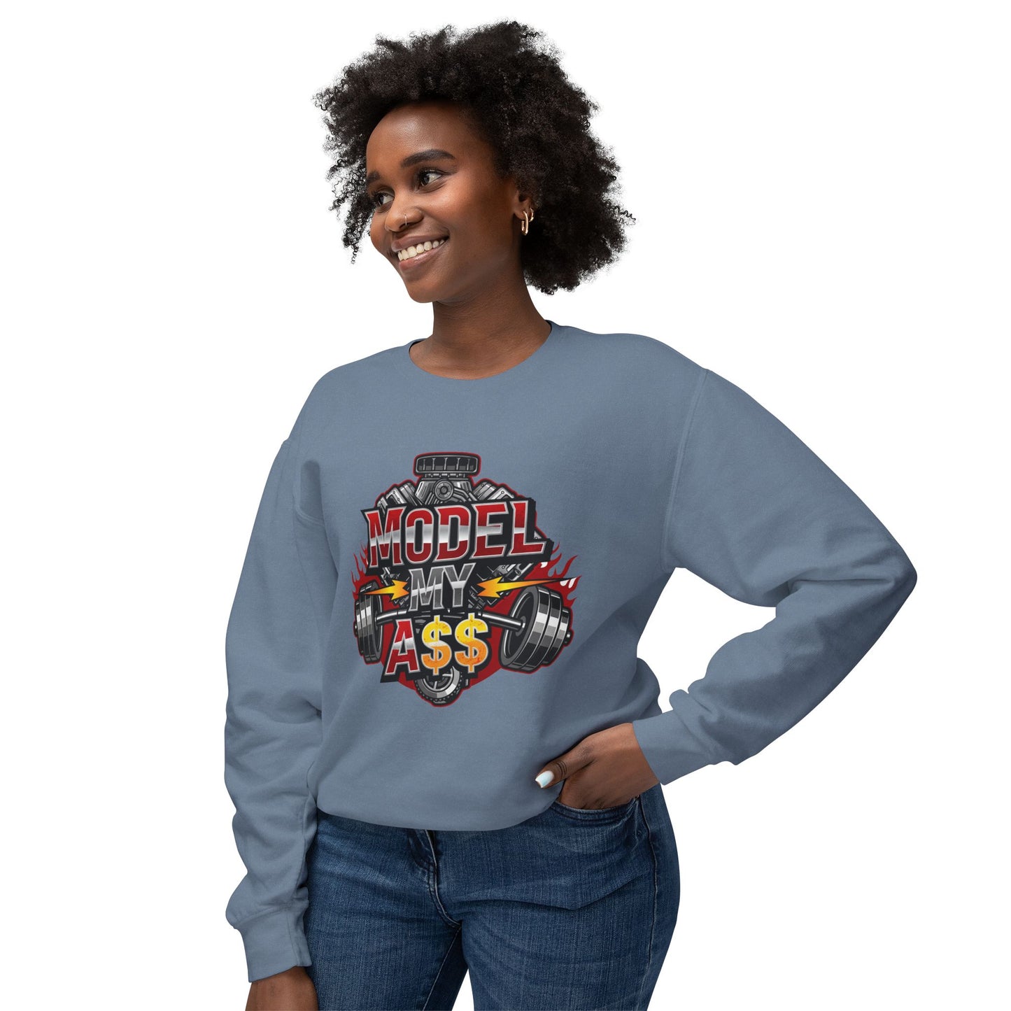 Model My A$$ Crewneck (Mult Colors)