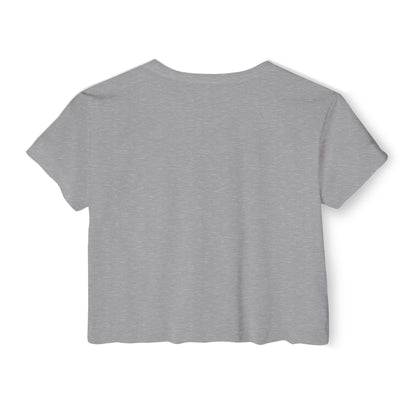 DirtSheet Dan Crop Top — Women's Festival Graphic Tee/Coach and Bro