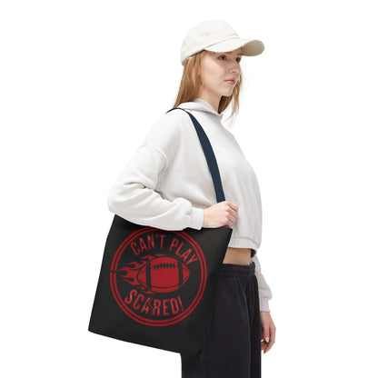 Can't Play Scared Tote Bag (Black)
