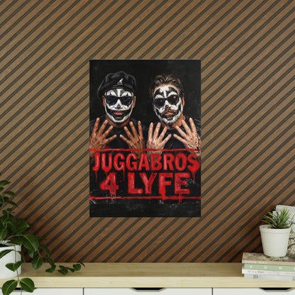 Juggabros 4 Lyfe Photopaper Poster — Coach and Bro