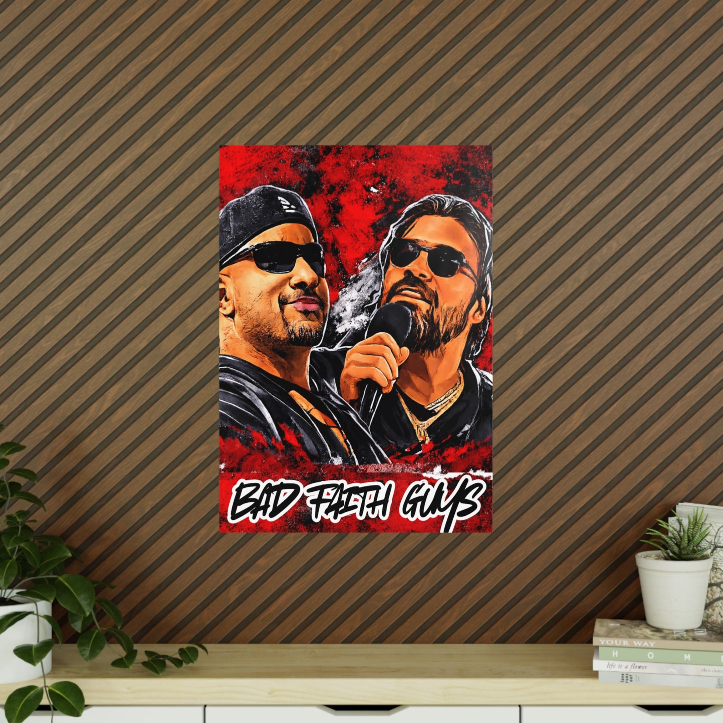 Photopaper Poster - "Bad Faith Guys" /Coach and Bro