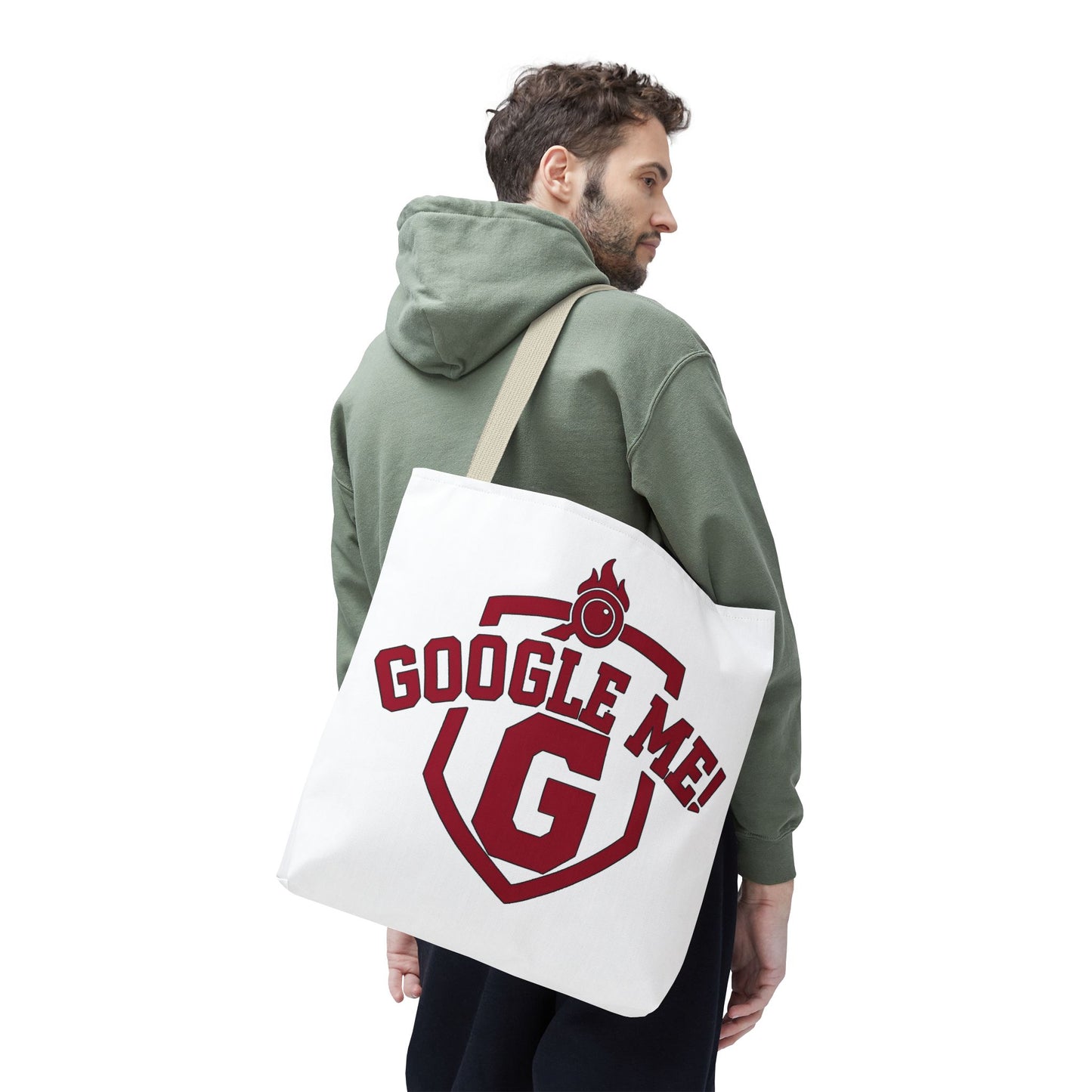 Google Me! Shield Tote Bag