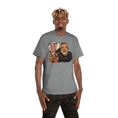 “Sit Down and Have a Cream Soda” Graphic T‑Shirt/Coach and Bro