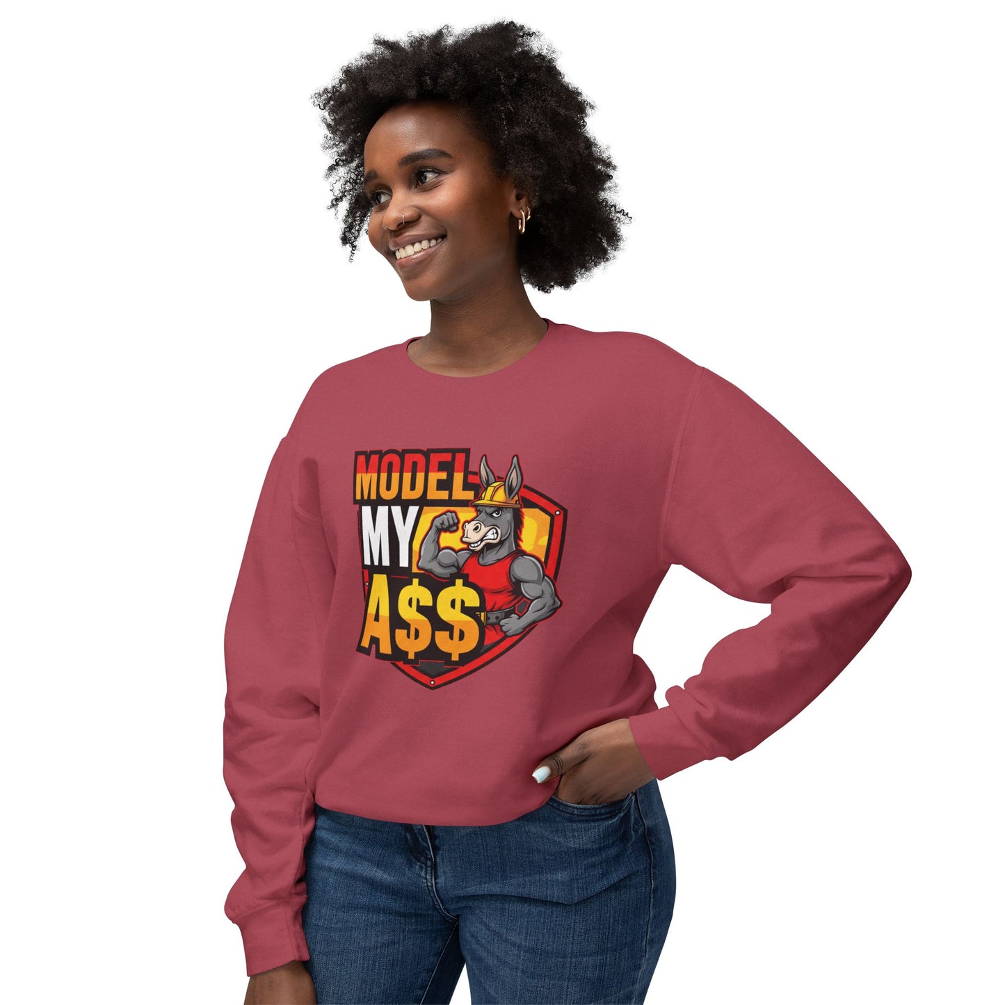 Model My A$$ Crewneck (Mult Colors)