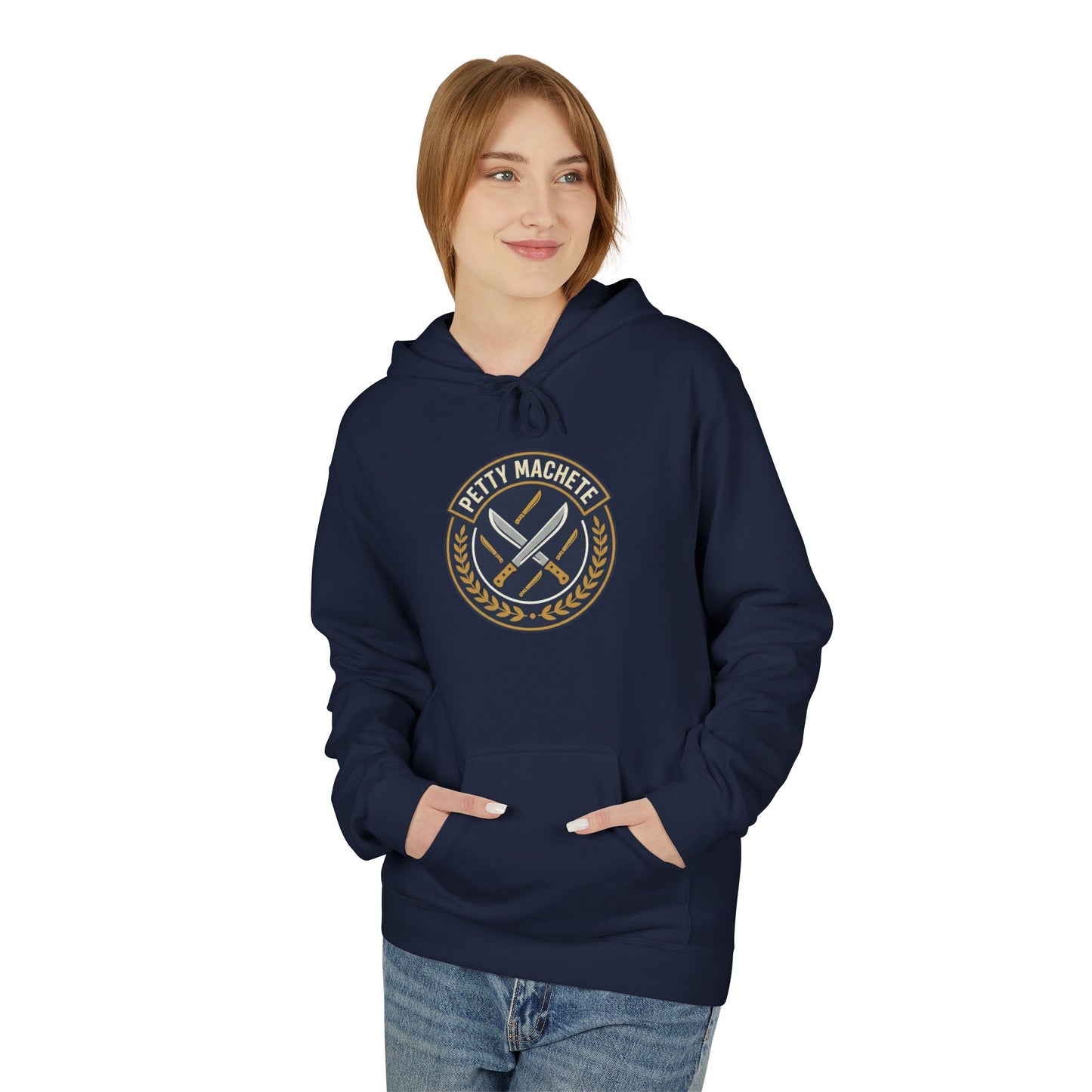 Petty Machete emblem Hoodie — Logo Pullover/Coach and Company