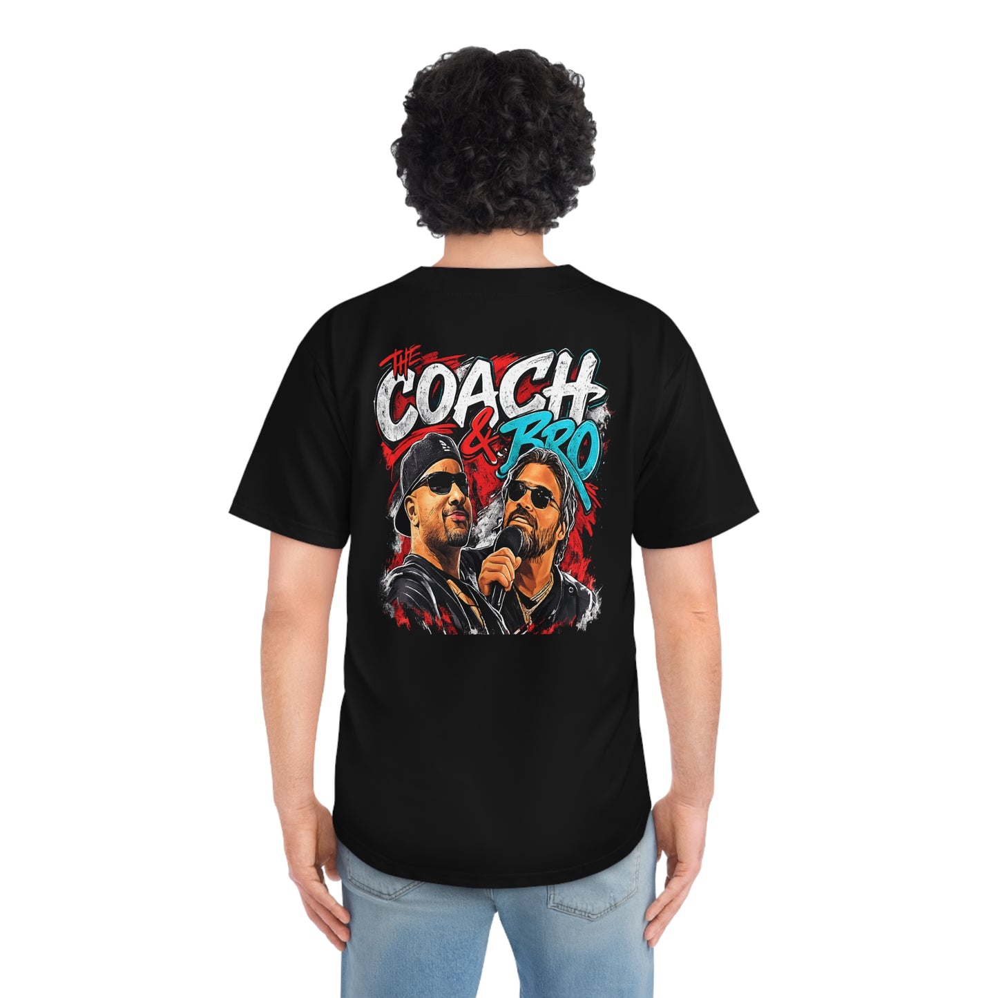 Coach & Bro Baseball Jersey — The Coach & Bro Graphic Team Shirt
