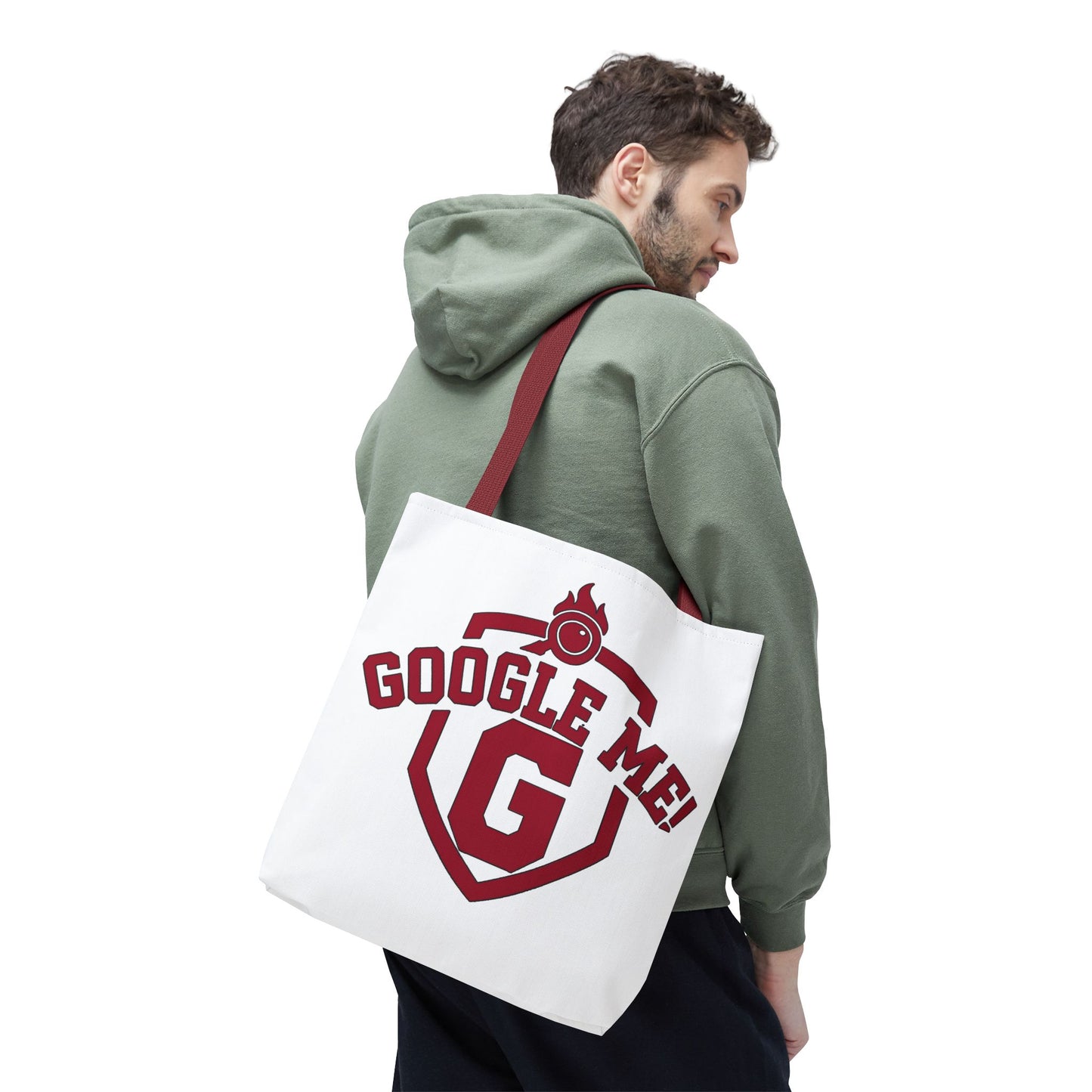 Google Me! Shield Tote Bag