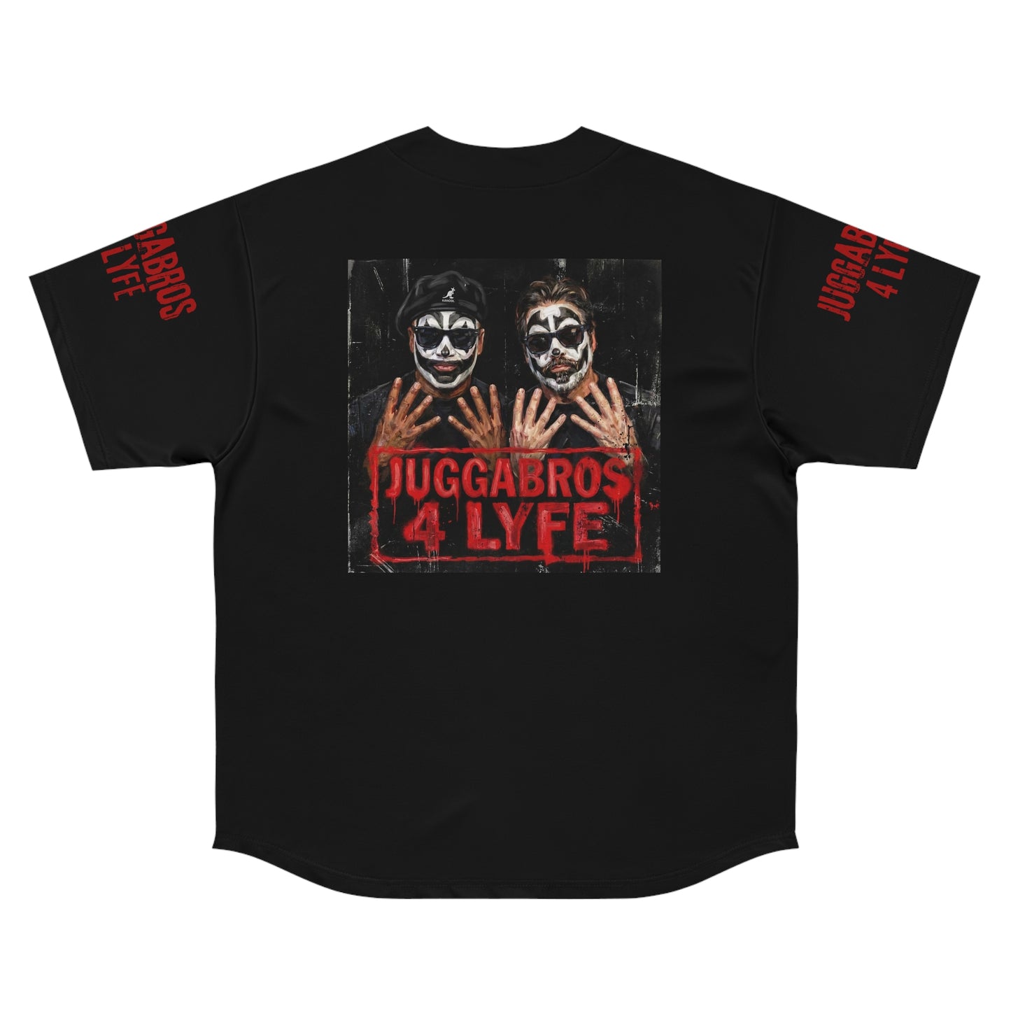Juggabros 4 Lyfe Baseball Jersey - Graphic Jersey/Coach and Bro