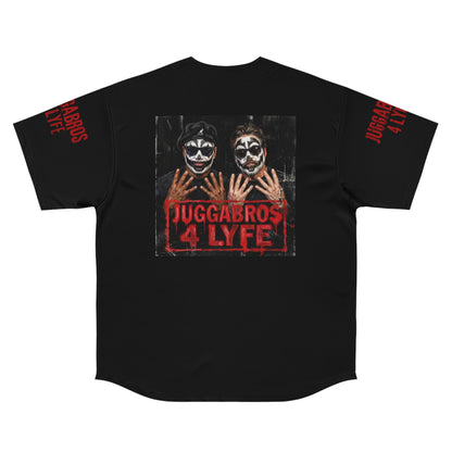 Juggabros 4 Lyfe Baseball Jersey - Graphic Jersey/Coach and Bro