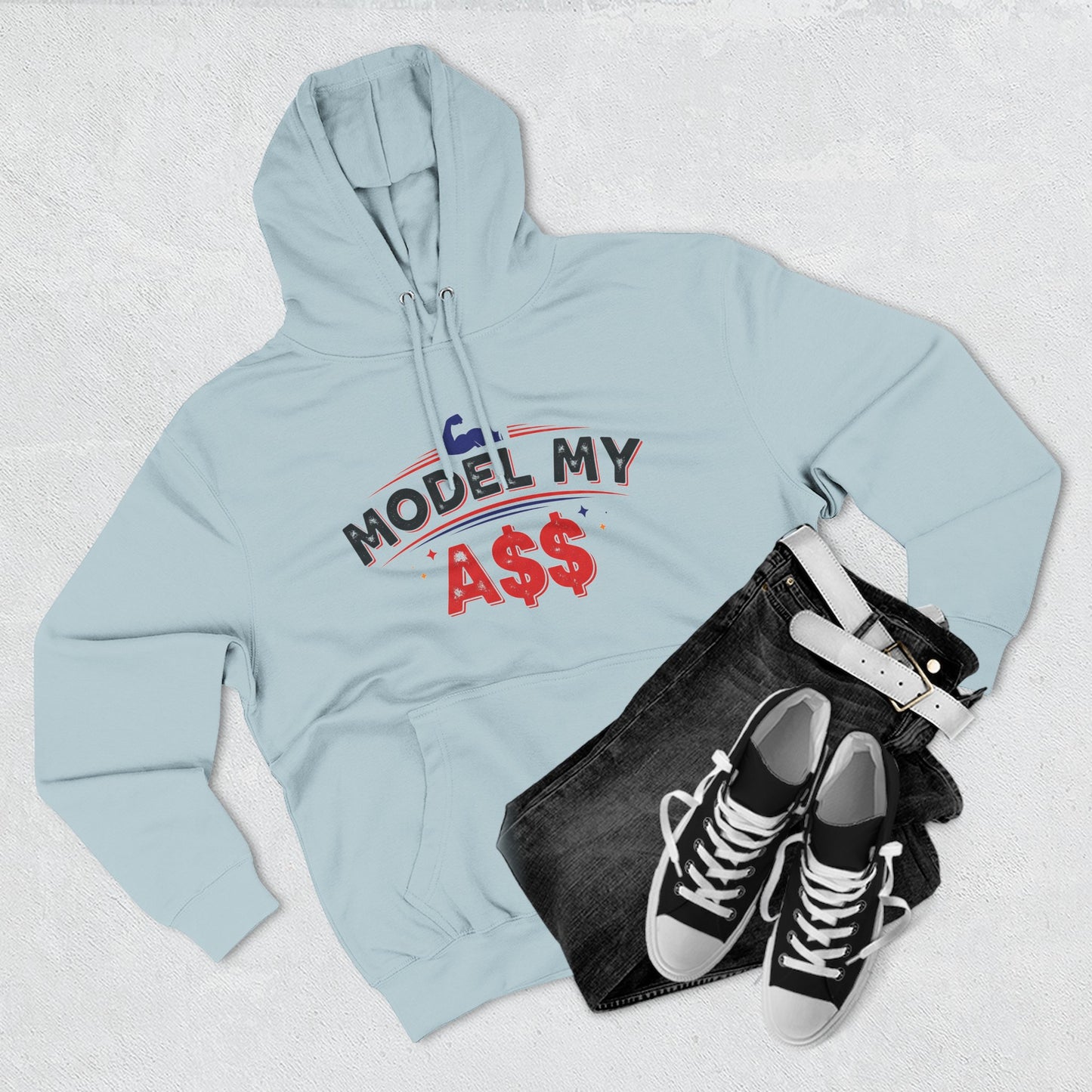Bicep Model My A$$ Hoodie (Mult Colors)