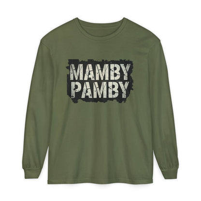 Mamby Pamby Long Sleeve T-Shirt (Mult Colors)
