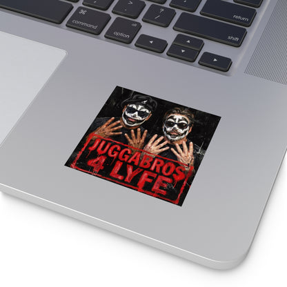 Juggabros 4 Lyfe Square Sticker — Coach and Bro