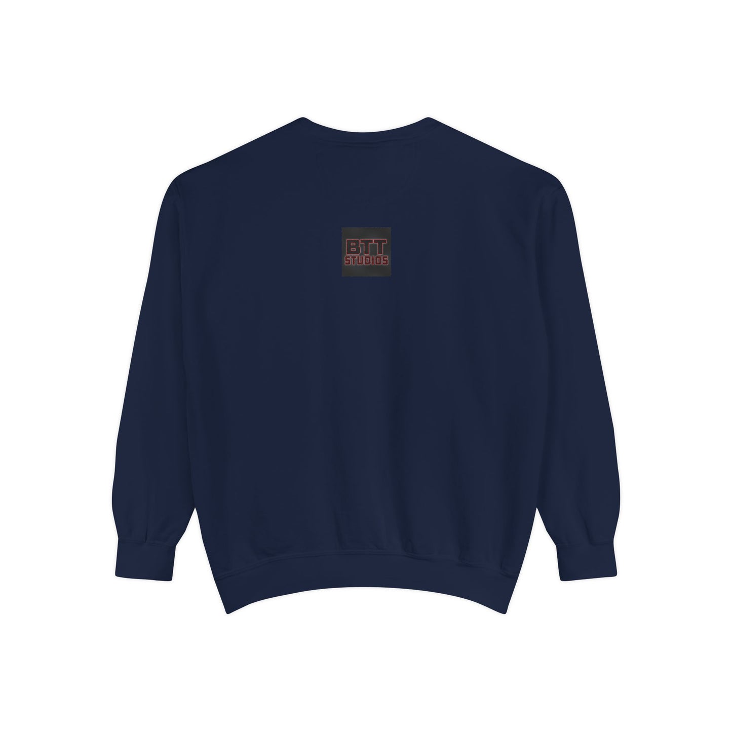 Chic Unisex Garment-Dyed Sweatshirt, Cozy Fall Fashion, Gift for Him/Her, Customizable Apparel, College Spirit Wear, Casual Streetwear