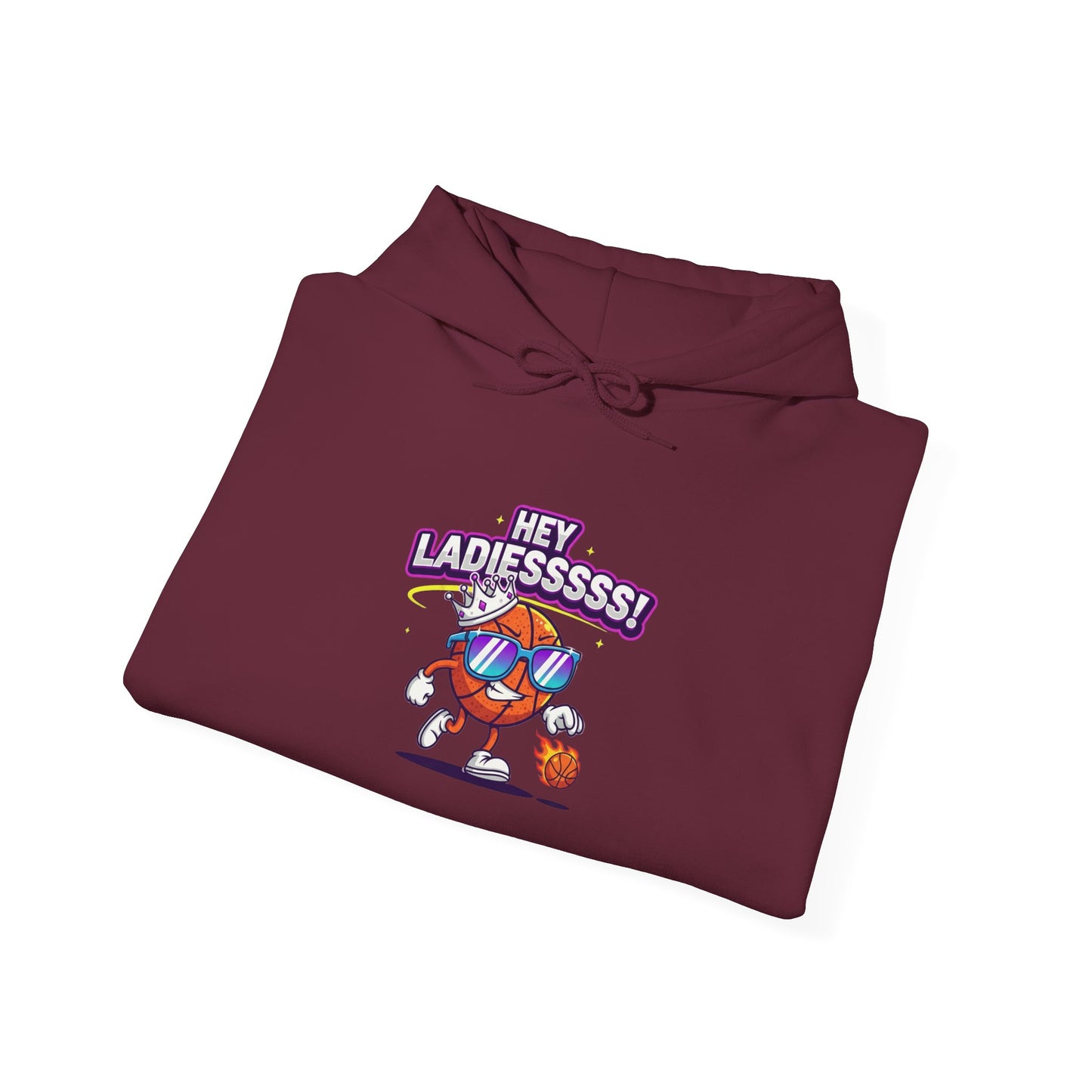 Hey Ladies Crown Hoodie (Mult Colors)