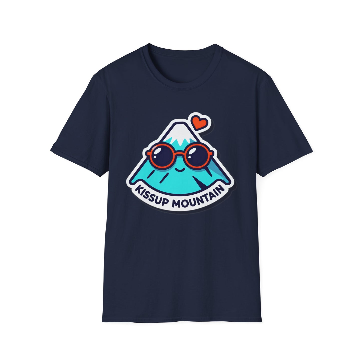 Kawaii 'Kissup Mountain' Cute Mountain Graphic Tee | Coach and Company 2026