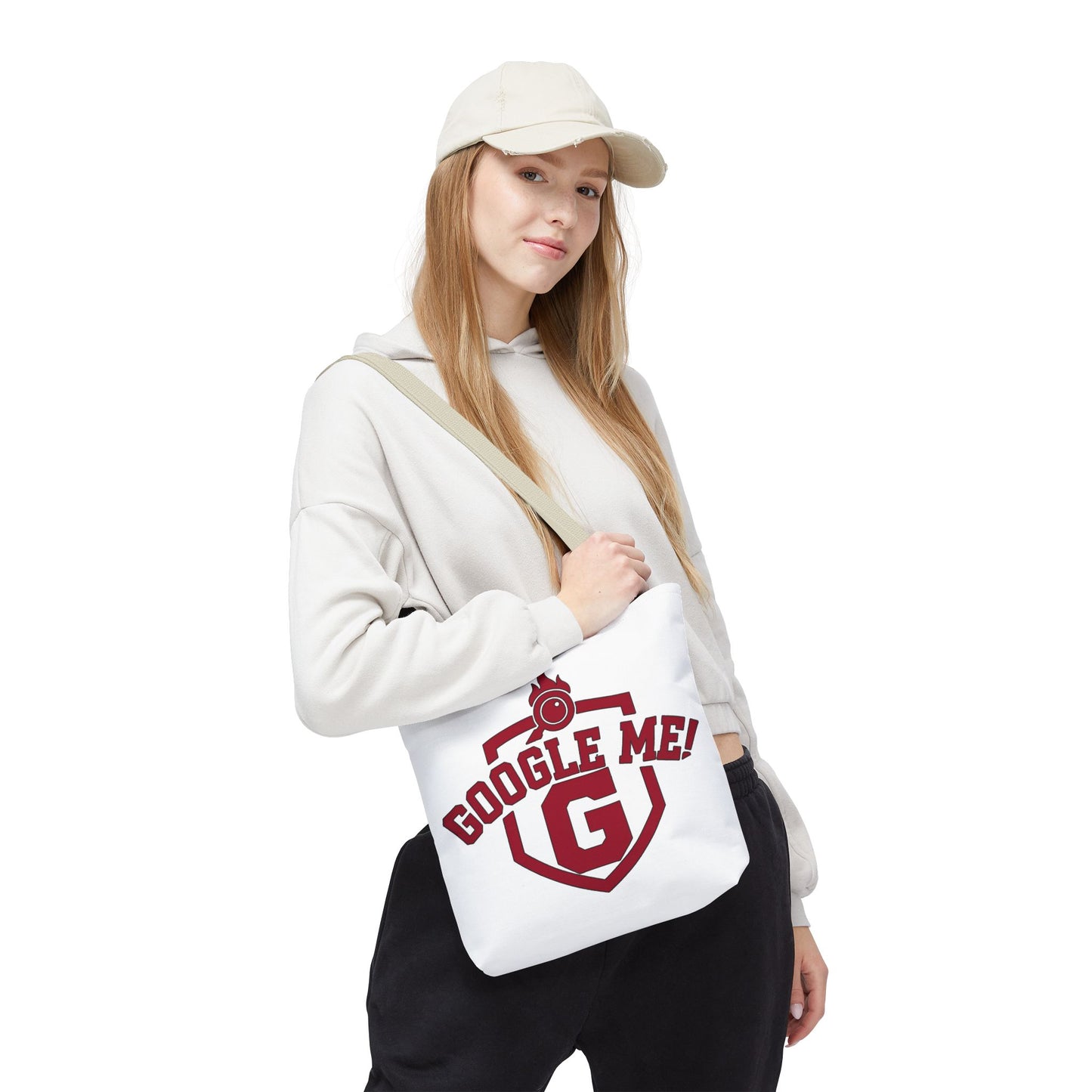 Google Me! Shield Tote Bag