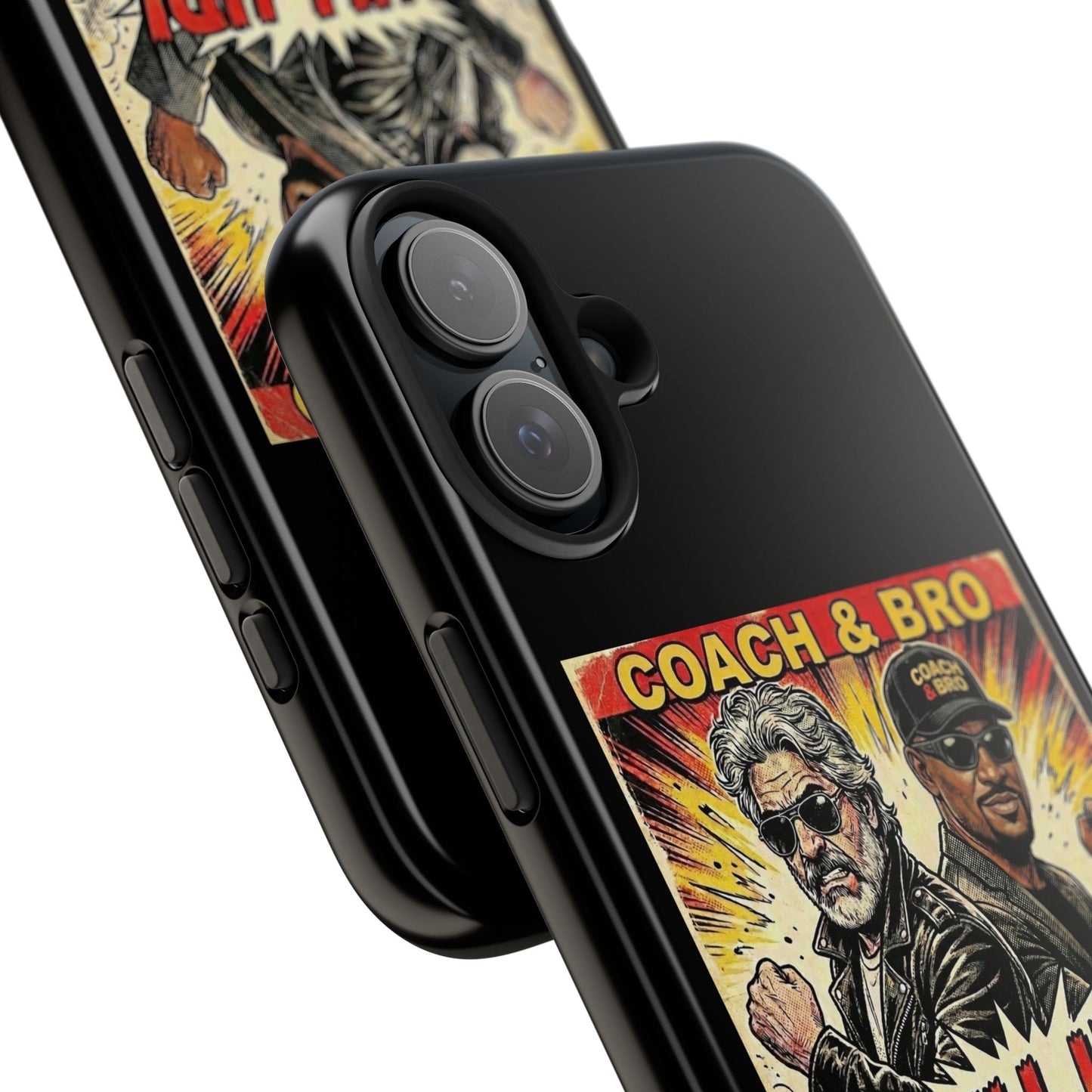 Tough Phone Case — “Coach & Bro” Pull Up! Protective Phone Cover
